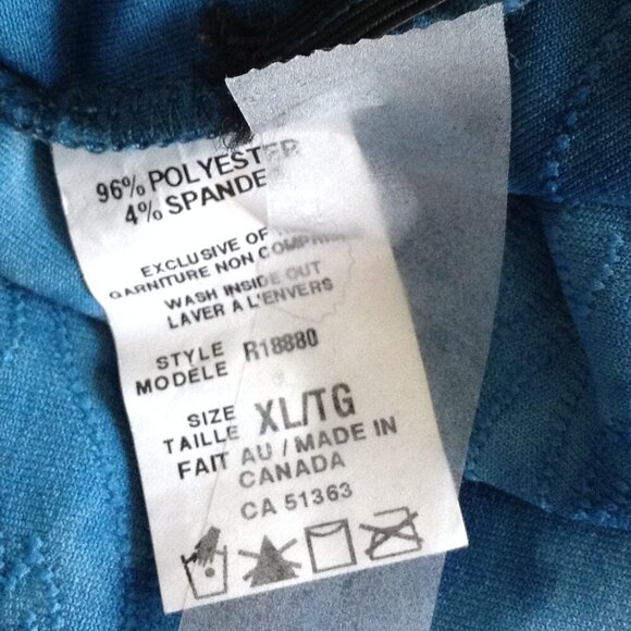 Initiatives Women's 3/4 Sleeves Top T-Shirt Tunic Blue Fairy Stretchy Size XL - Picture 7 of 7